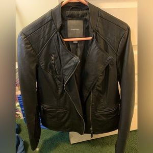 Maurice faux leather jacket